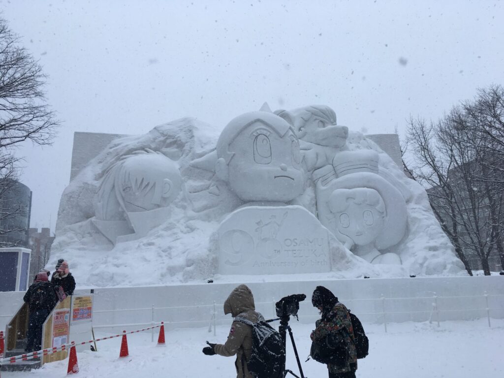 いつかの雪像（たぶんかなり昔です）