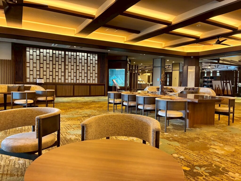 広々としたロビー。