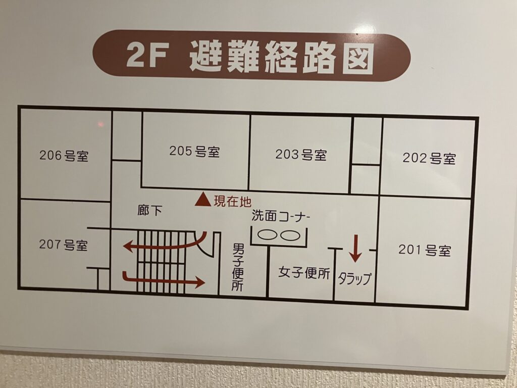 2Fの全体図。
