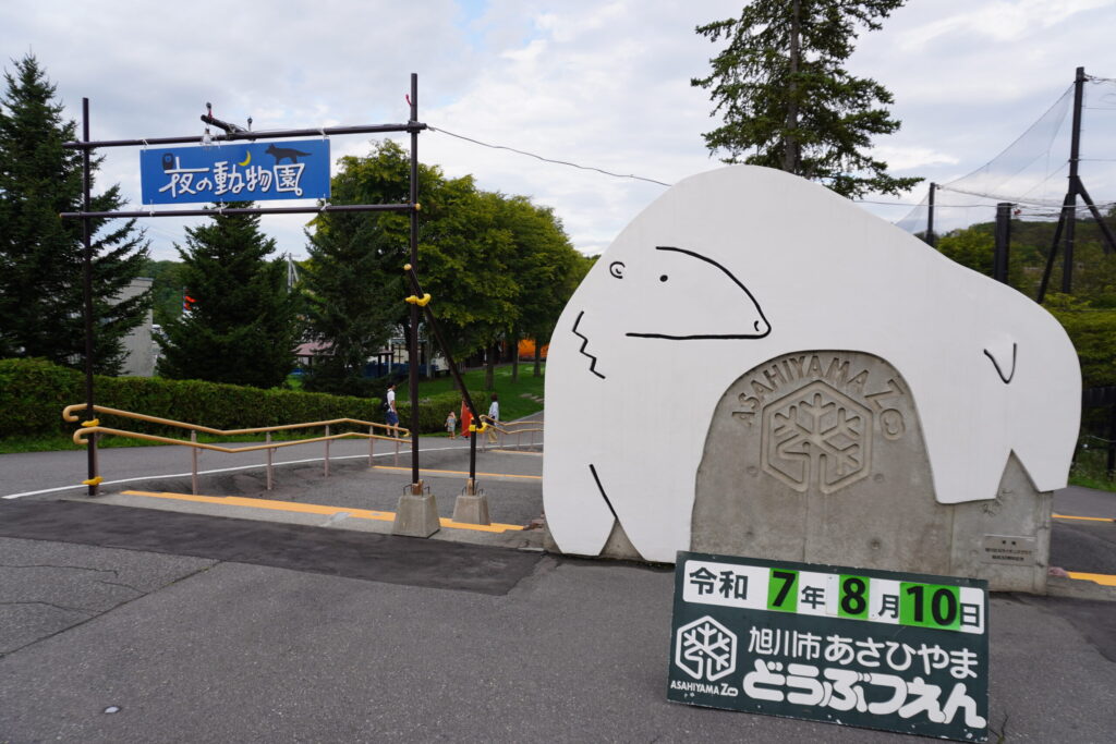 夜の動物園に行くというちゃんと夏らしいこともしていた。