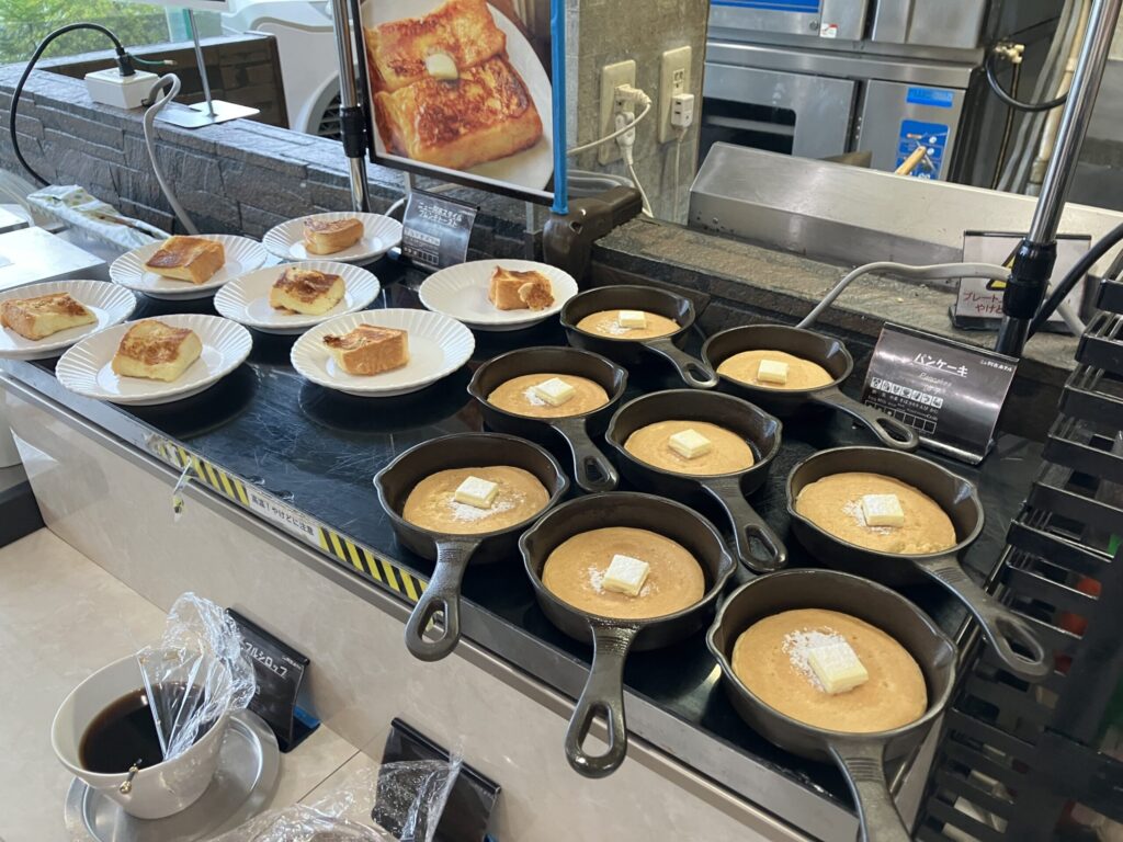 名物フレンチトースト。おいしかった♡