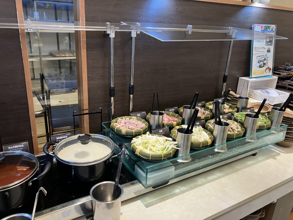 1人鍋。楽しく美味しい。