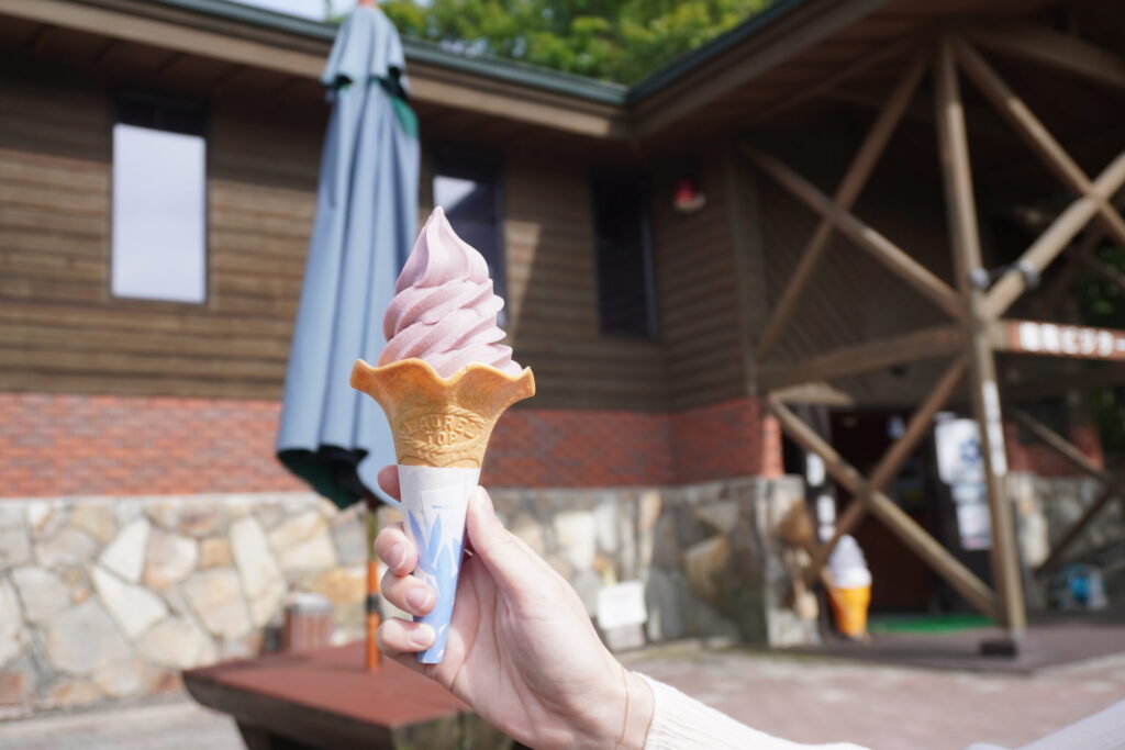 ビジターズラウンジで一休憩。