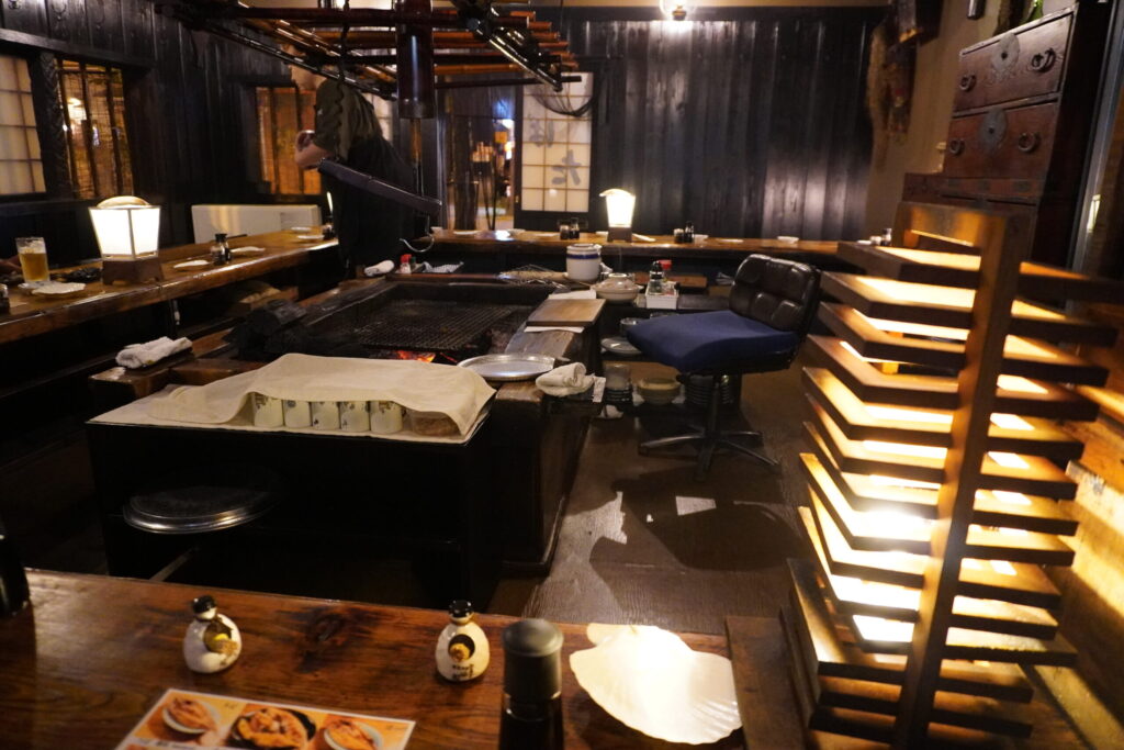 お店の様子。