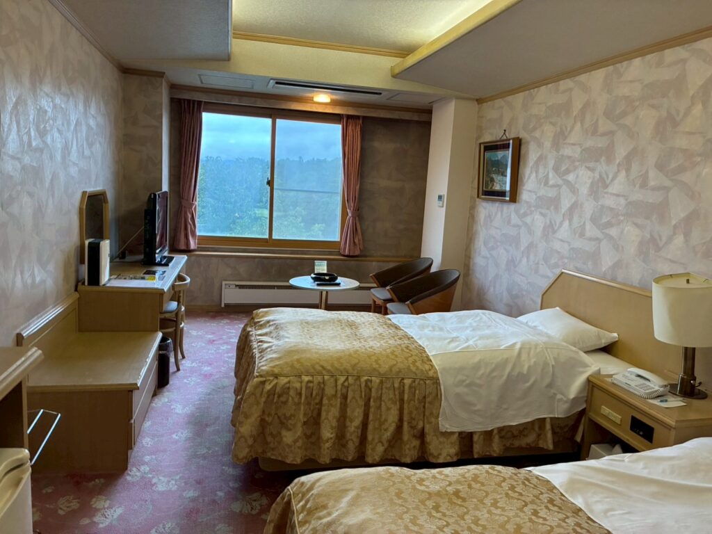 昔ながらのホテルです。