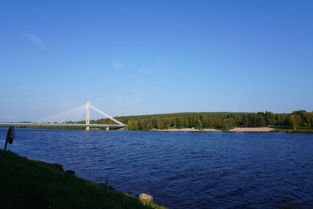 なんともいい天気！オーロラに期待がはずみます。