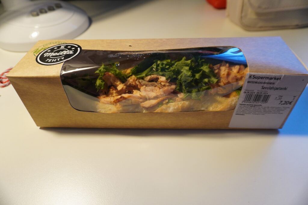 サーモンサンド。おいしかった～