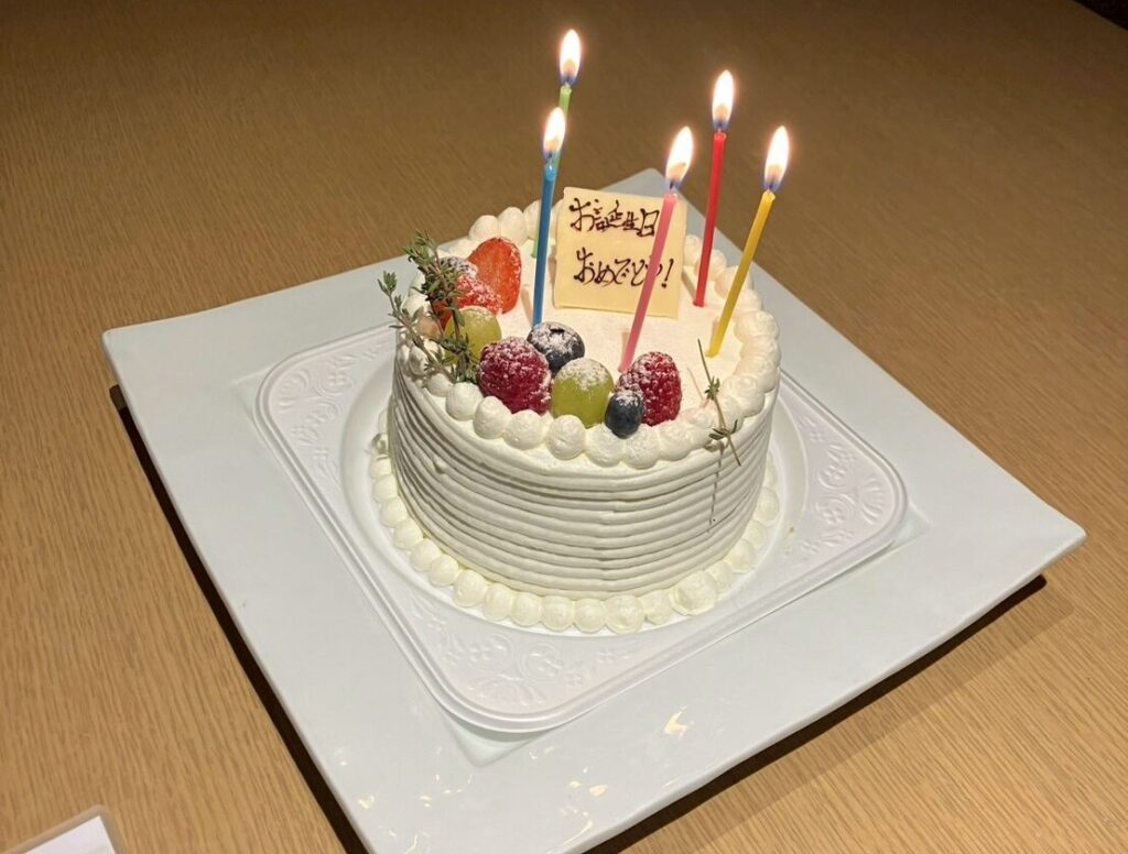 夫がいつの間にかサプライズを準備できる人間になっていた。