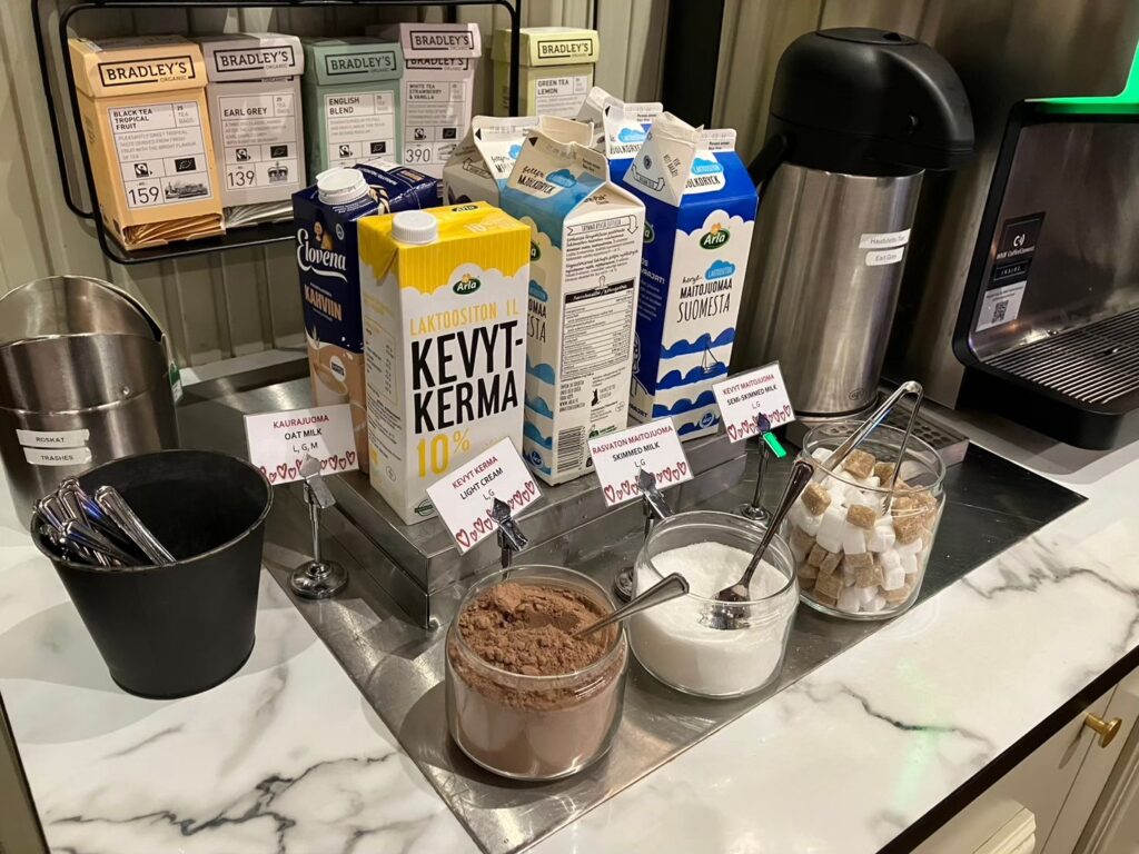 乳製品の種類が豊富。