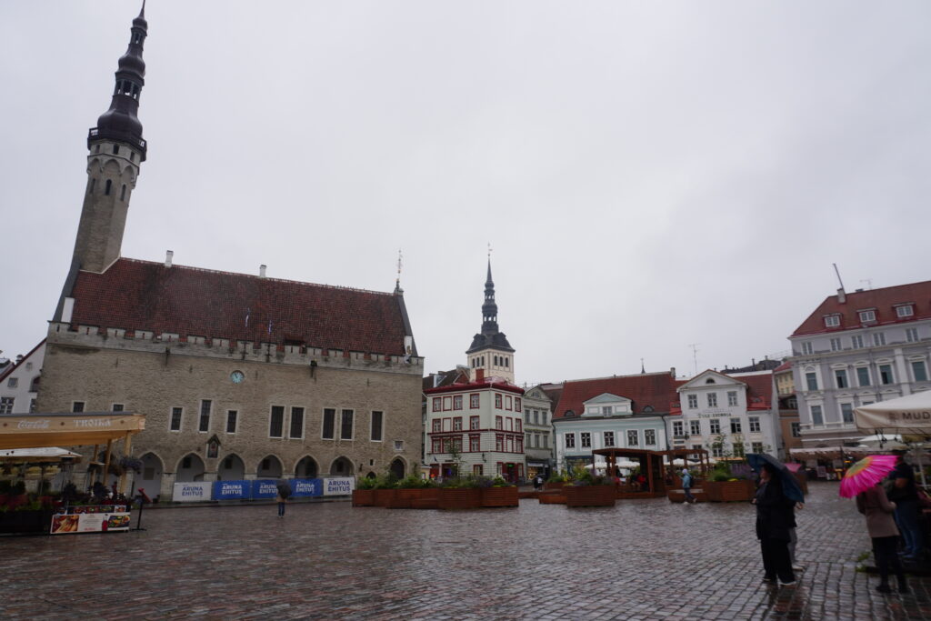 ラエコヤ広場☔