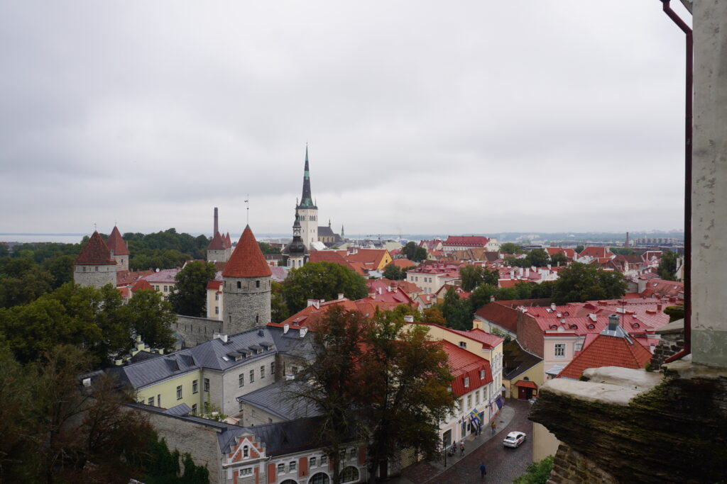 かわいい街並みです。