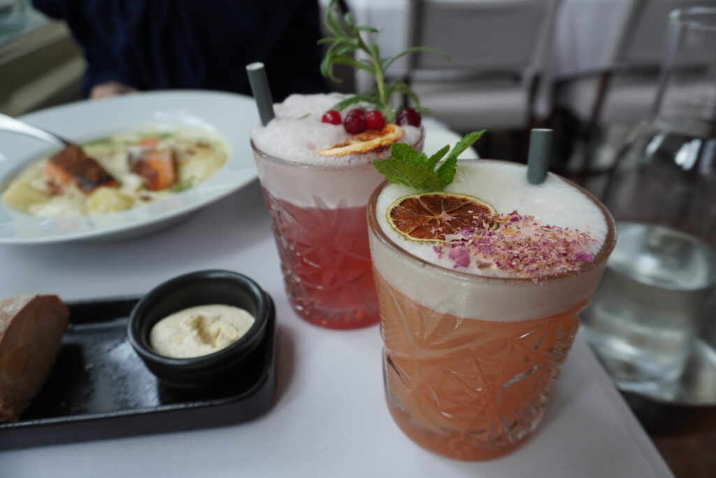 モクテルも可愛くておいしかったです。