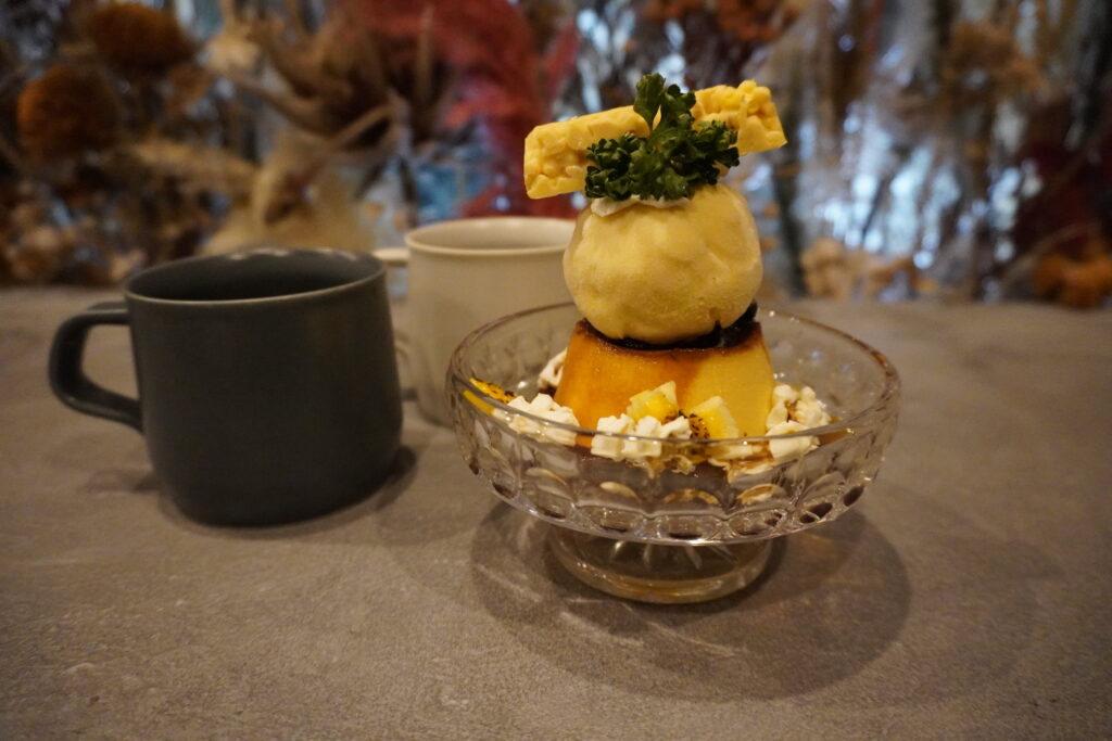 コーヒーも本格コーヒーです。