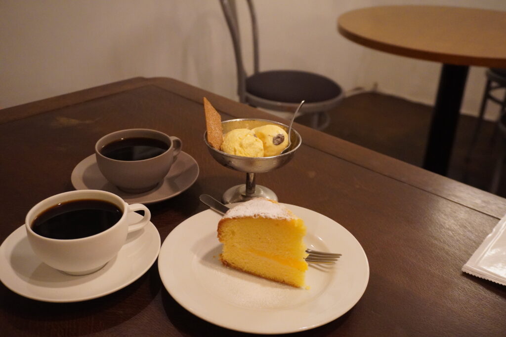 店が広々としていてゆっくりできます。