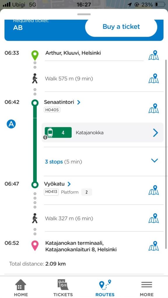 このルートで行きました。