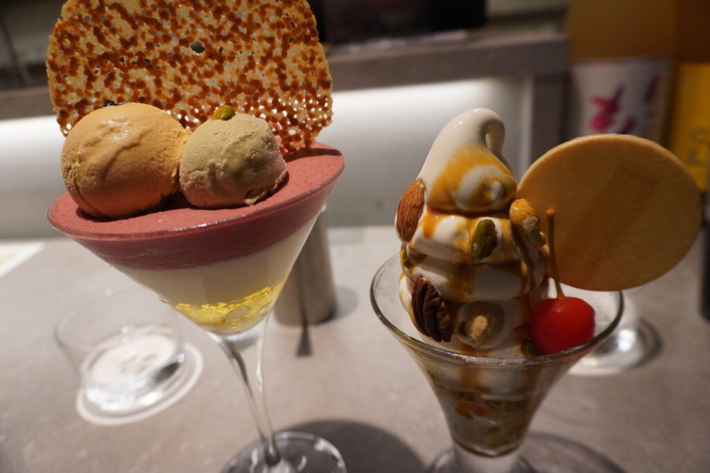 こちらは本店で食べたときの写真です。