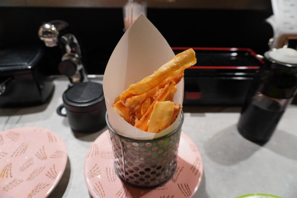 サイドメニューも楽しむ②ごぼうチップス