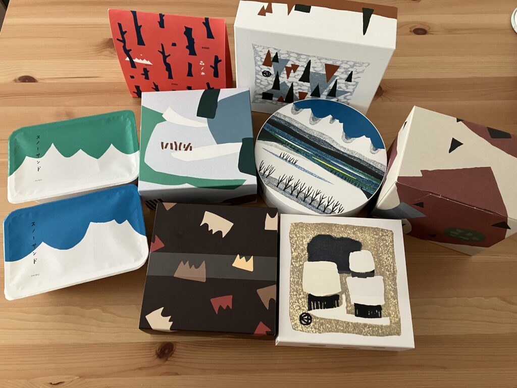 かわいいパッケージ。ついたくさん買ってしまった