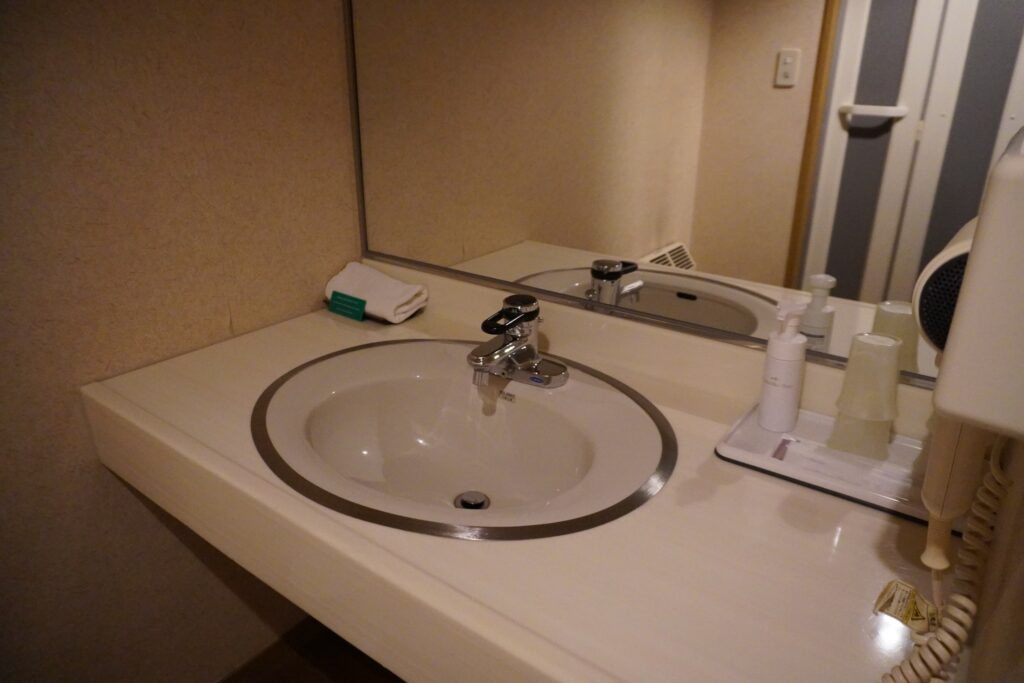 シンプルなアメニティです。