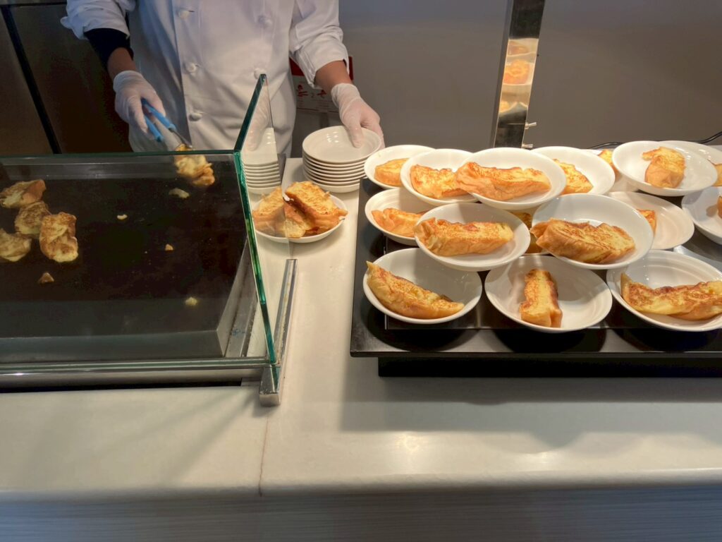 できたてフレンチトースト。