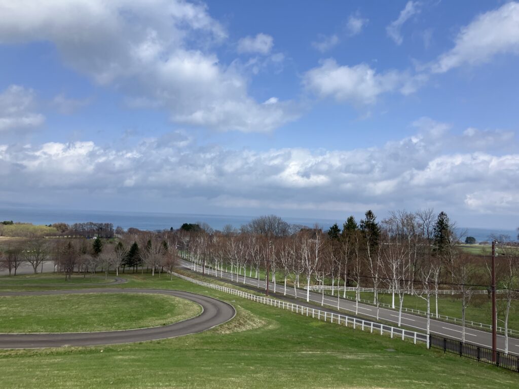 八雲PAから望める景色。綺麗です。