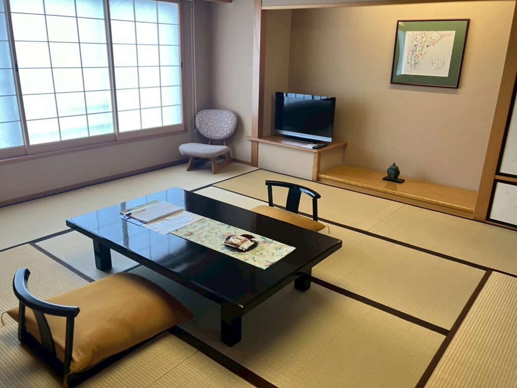 ゆったりとしたお部屋。