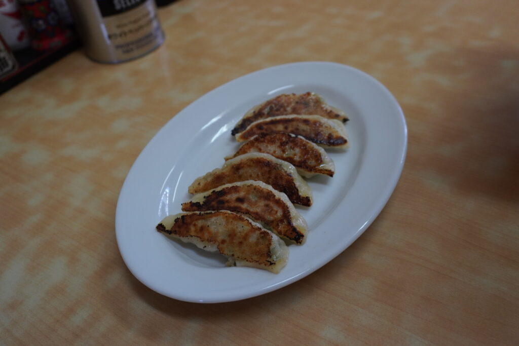 餃子は大きさも味も最高◎