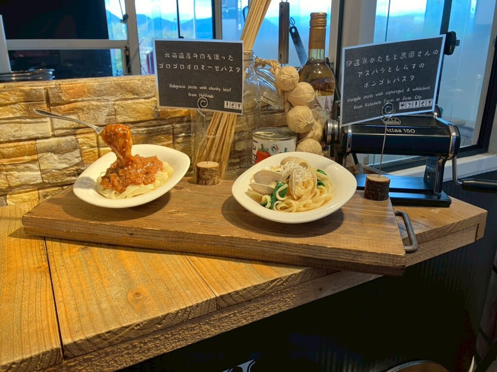 この日のライブキッチンのパスタ！ボンゴレにはまりました！（笑）