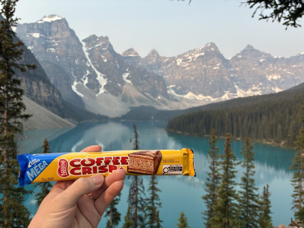 おすすめされたお菓子（コーヒークリスプ）を実食。